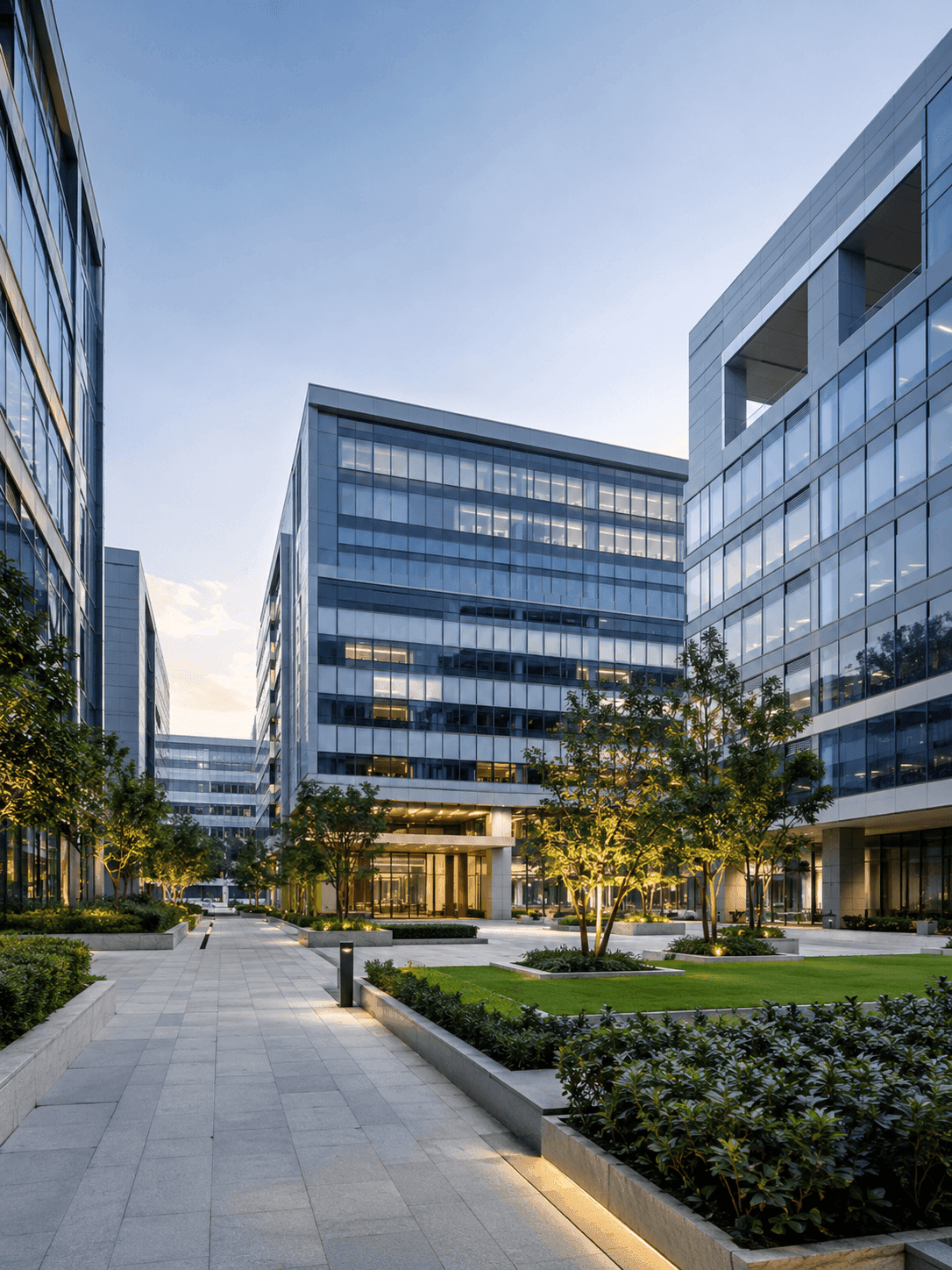 Tenant-occupied office investment