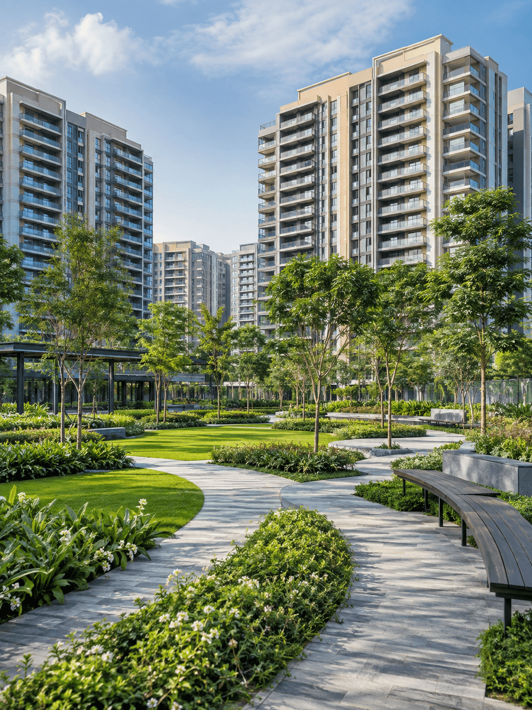 Homes in gated residential communities